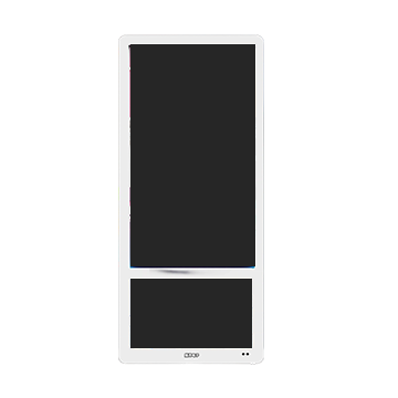 Android WiFi Indoor Elevator Dual Screen Wandmontage Digital Signage TFT LCD Werbebildschirm
