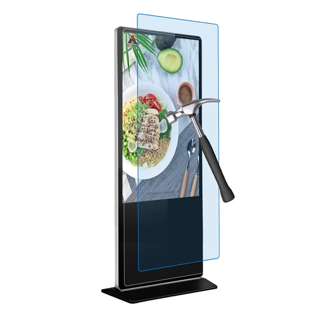 Brandneues, originales geh&auml;rtetes Glas