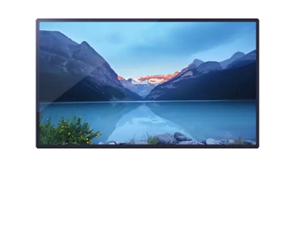 Kapazitives, wandmontiertes Touchscreen-Display